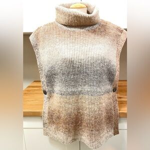 Elegant Cowl Neck Sweater in Neutral Tones